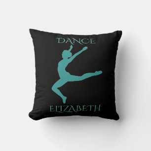 Dance pillow with personalised name.