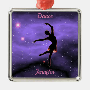 Dance Pink & Purple Metal Tree Decoration