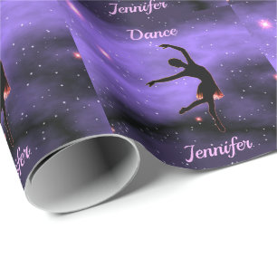 Dance Pink & Purple    Wrapping Paper