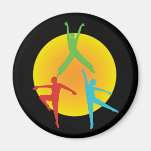 Dance Poses Magnet