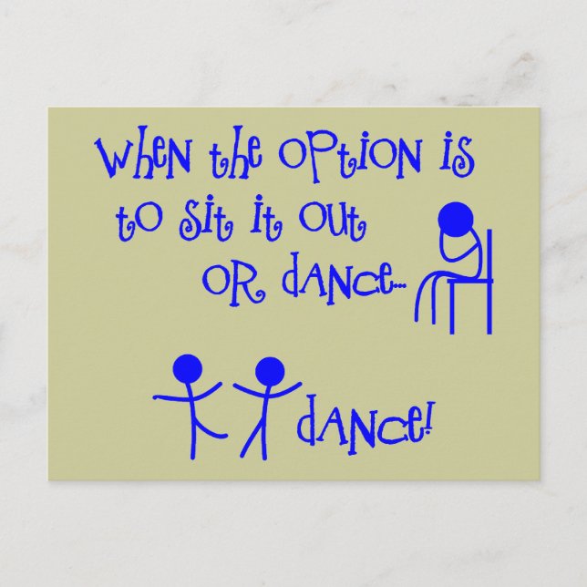 DANCE POSTCARD (Front)