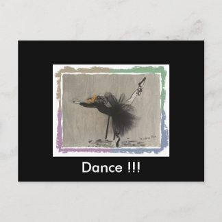 Dance Postcard