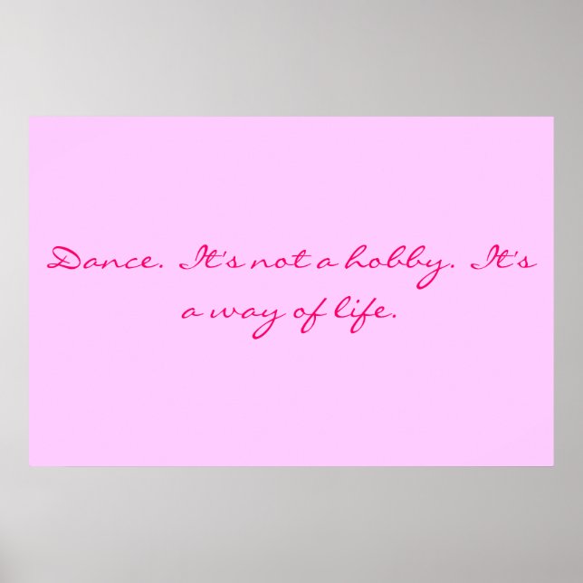 Dance Poster (Front)