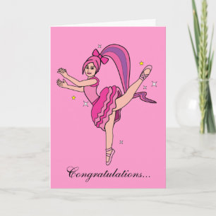 Dance Recital Congratulations! Card