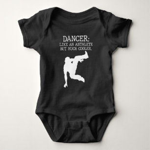 Dance Recital Dancer Graduation Cool Dancing Boy Baby Bodysuit