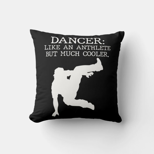 Dance Recital Dancer Graduation Cool Dancing Boy Cushion (Front)
