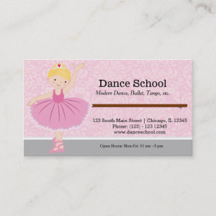 Dance School Business Card