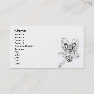 dance school business card