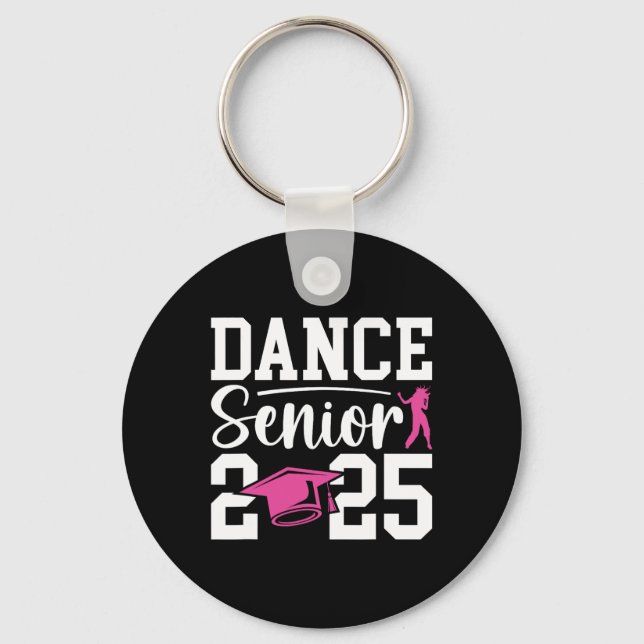 Dance Senior 2025 Cl Of 2025 Senior Dancer  Key Ring (Front)