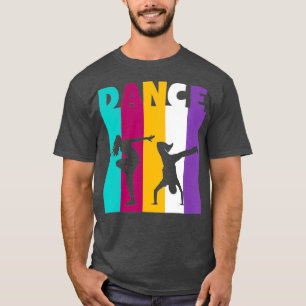 Dance Silhouette Music Song Move Rave Party T-Shirt