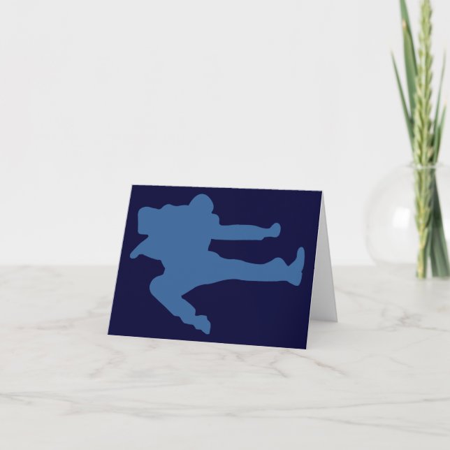 Dance Silhouette Note Cards (Front)
