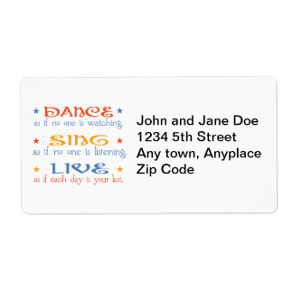 Dance Sing Live