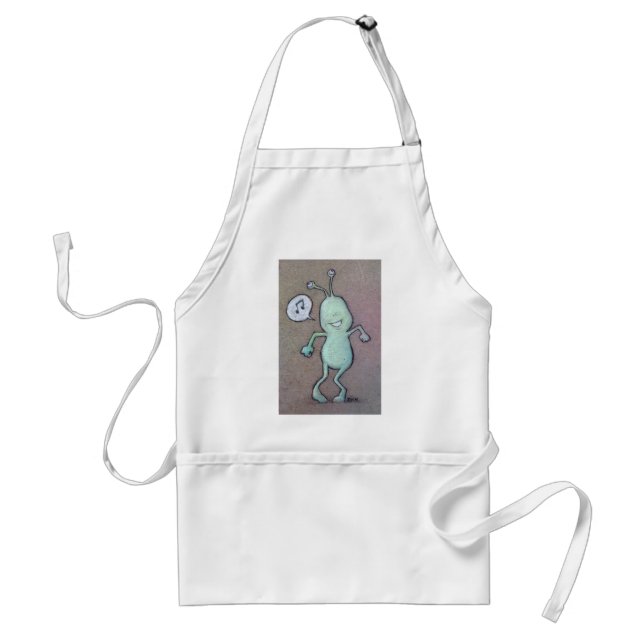 dance, sluggo, dance! standard apron (Front)