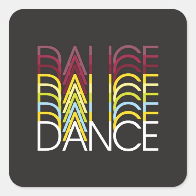 Dance - Sticker (Front)