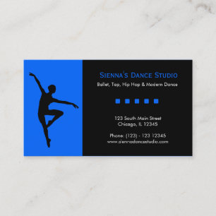 Dance Studio Business Card