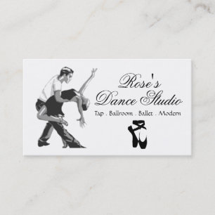 Dance Studio Business Card