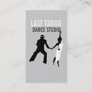 Dance Studio, Instructor, Dancer, Business Card