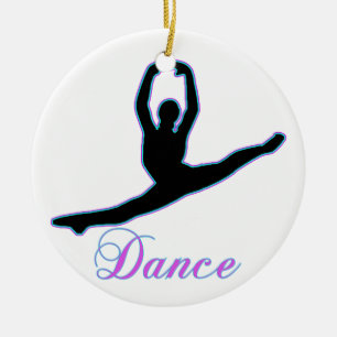 DANCE T Shirts & iPhone Gifts Ceramic Tree Decoration