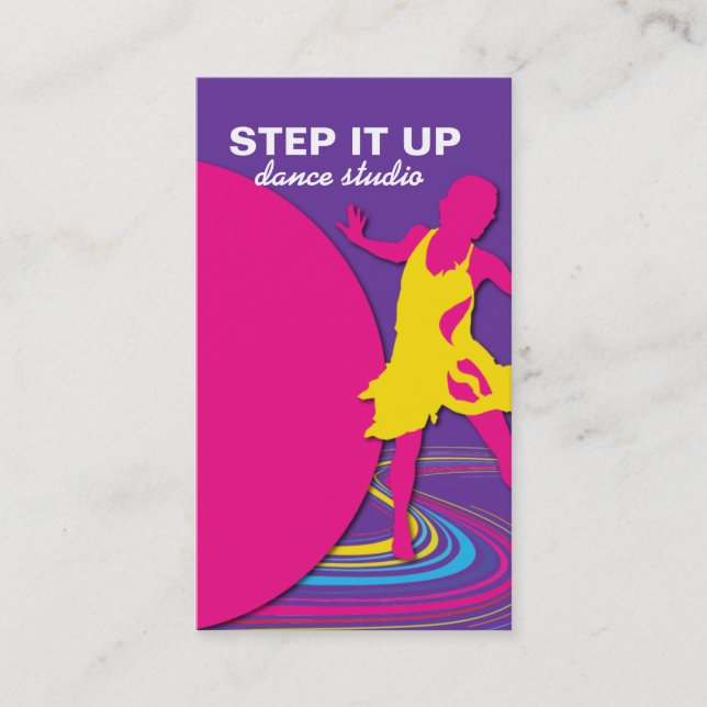 Dance Teacher Business Card (Front)
