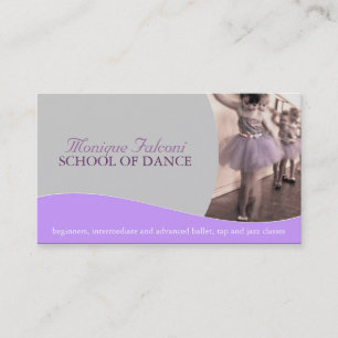 Dance Teacher Business Card