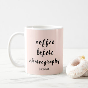 Dance Teacher Choreography Personalised Coffee Mug
