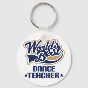 Dance Teacher Gift Key Ring
