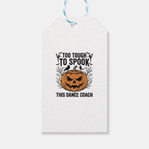 Dance Teacher Halloween Pumpkin Engraving Shirt De Gift Tags