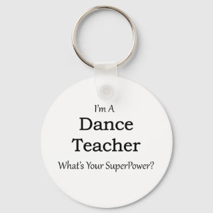 Dance Teacher Key Ring