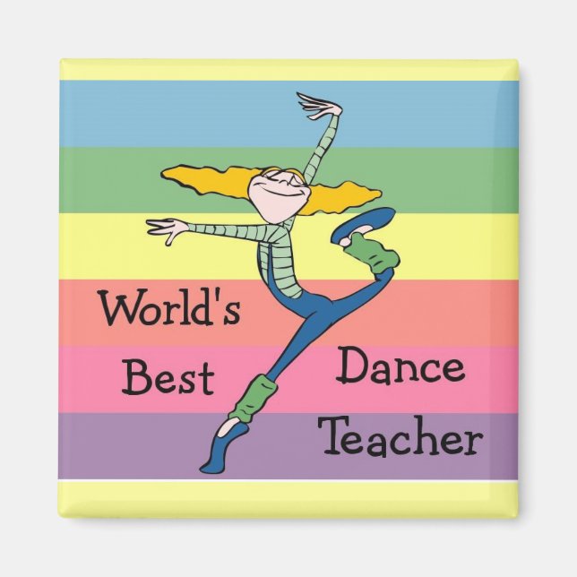 Dance Teacher magnet (Front)
