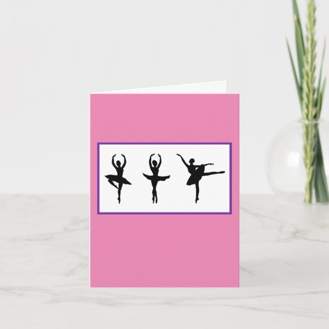 Dance Teacher Thank You Card (Front)