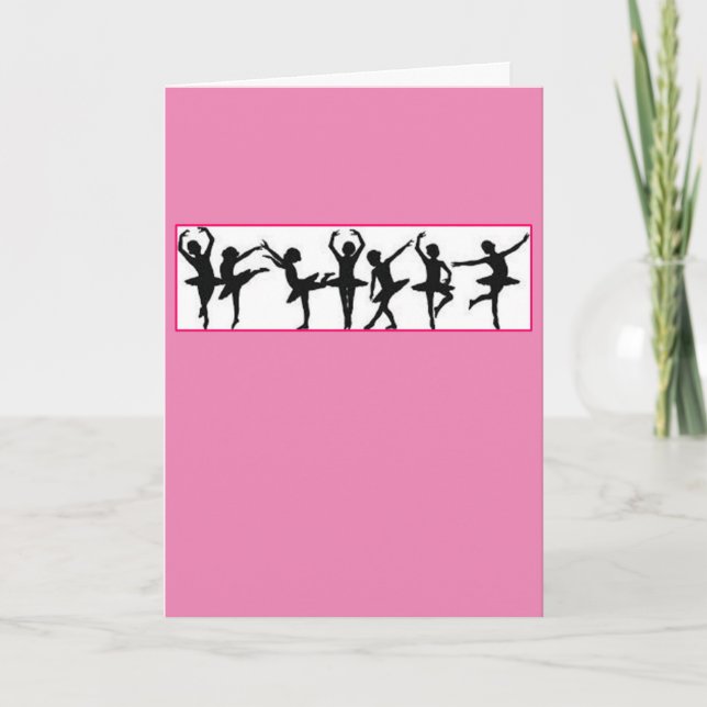 Dance Teacher Thank You Card (Front)