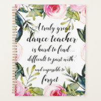 Dance Teacher Thank you Wishes for Dance Teacher