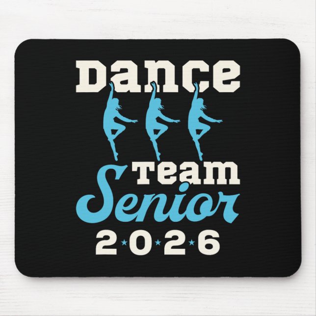 Dance Team Senior 2026 Senior Night Graduation Gra Mouse Mat (Front)