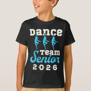 Dance team senior 2026 senior night graduation gra T-Shirt
