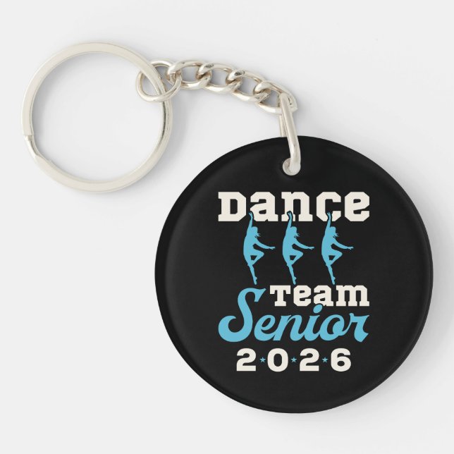 Dance Team Senior Class of 2026 Key Ring (Front)