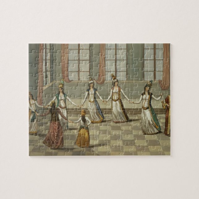 Dance that is fashionable with the Greek women of Jigsaw Puzzle (Horizontal)