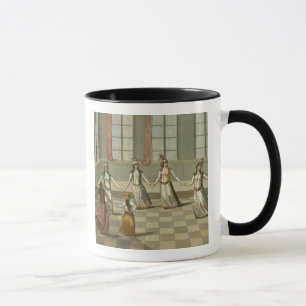 Dance that is fashionable with the Greek women of Mug