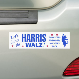 Dance the Harris Walz Bumper Sticker