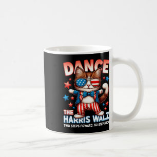 Dance The Harris Wheimer Funny Cat Ladies Kamala H Coffee Mug