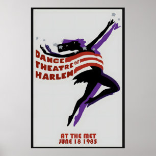 Dance Theatre of Harlem 1985 Promo Poster Pint 1