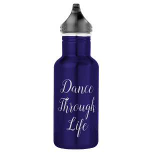 Dance Through Life Water Bottle Recital Gift