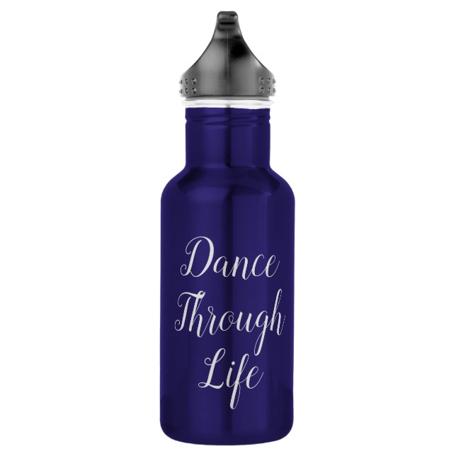 Dance Through Life Water Bottle | Recital Gift (Right)