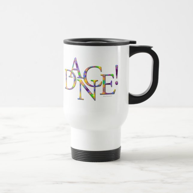 Dance! (Tie-dye) Travel Mug (Right)