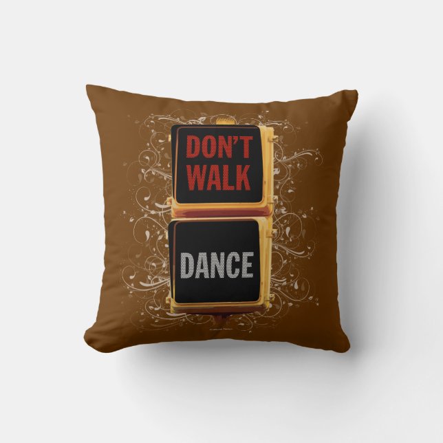Dance Traffic Signal Cushion (Front)