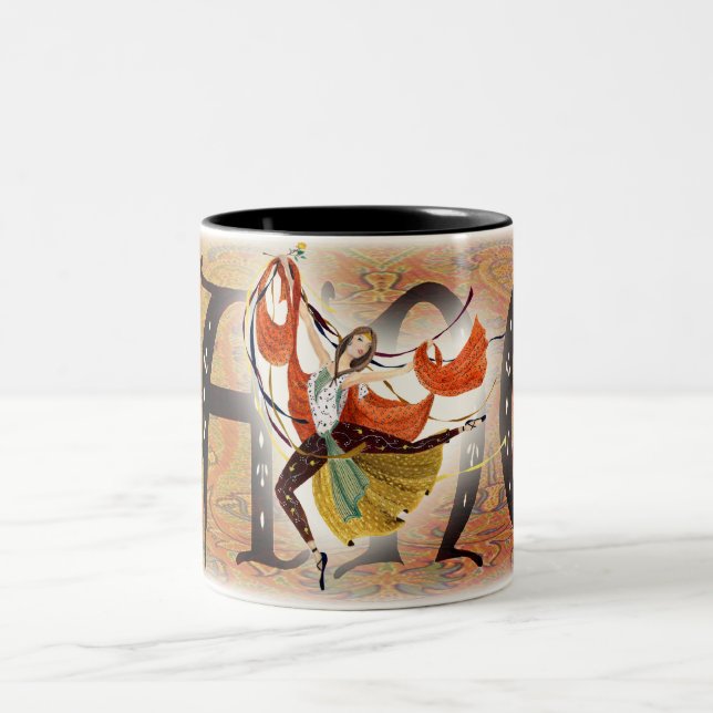 Dance Two-Tone Coffee Mug (Center)