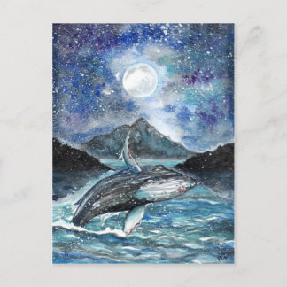 Dance Under the Moon Postcard