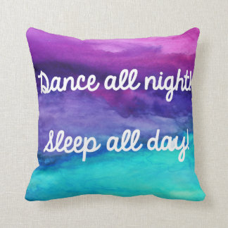 Dance Watercolor Pillow