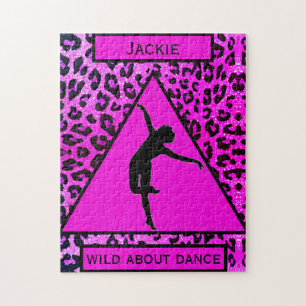 Dance - Wild About Dance Pink Leopard Puzzle
