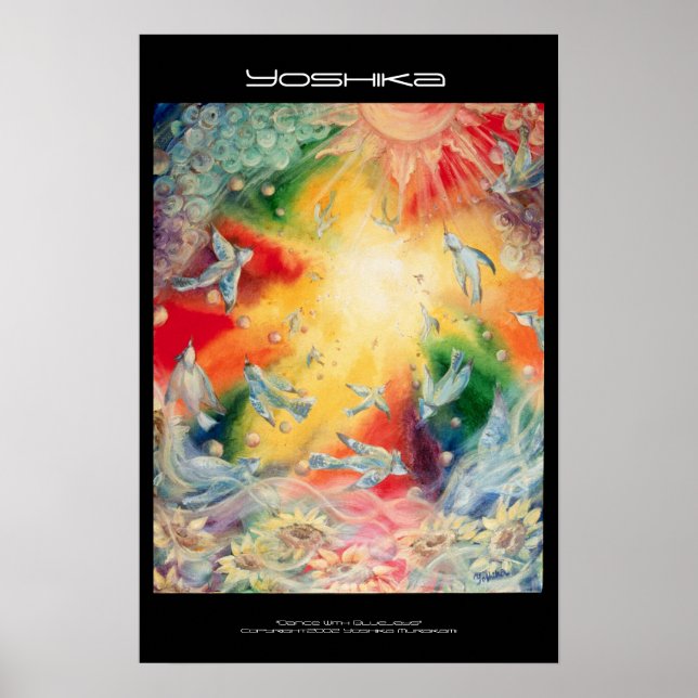 "Dance With Bluejays" Print (Front)
