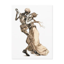 Dance with Death postcard